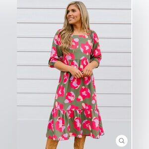 Like New- Michelle McDowell Taylor Dress | Spot On Olive